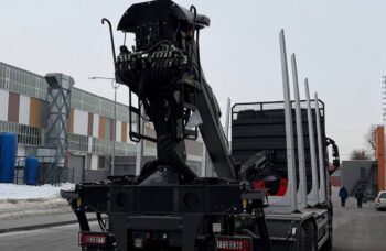 Сортиментовоз Volvo FH13 с гидроманипулятором Cranab TL12.2