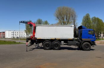Бортовой автомобиль МАЗ AGC64M с КМУ Fassi F195A.0.24