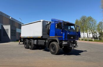Бортовой автомобиль МАЗ AGC64M с КМУ Fassi F195A.0.24
