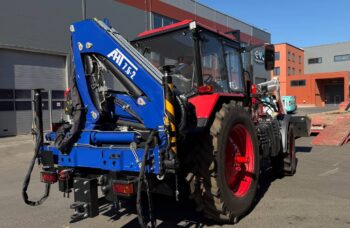 Автомобиль многофункциональный AGTM-02 на базе трактора МТЗ 1221.3 с краном-манипулятором АНТ 7.5-2