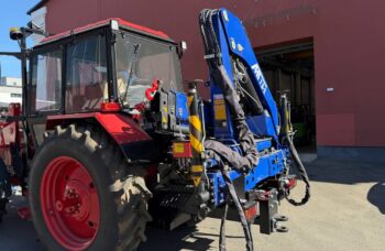 Автомобиль многофункциональный AGTM-02 на базе трактора МТЗ 1221.3 с краном-манипулятором АНТ 7.5-2