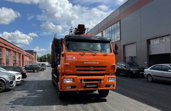 Ломовоз AG6NMS на базе КАМАЗ-6520 с КМУ АНТ 10ММ с металлозахватом