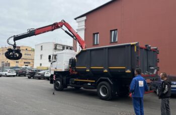 Ломовоз МАЗ-534026 с КМУ Fassi F155A.0.22