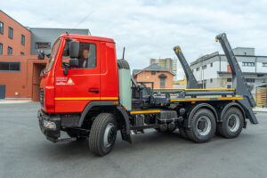 Портальный погрузчик Wernox SL14T на базе МАЗ 650126