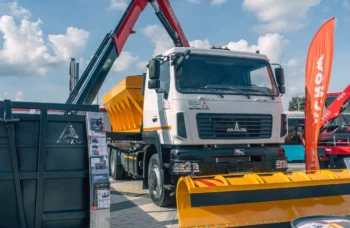 Автомобиль специальный AG6HMS с крюковым погрузчиком HYVA T20-57-S и с КМУ Fassi F155A.0.22 (5 в 1)