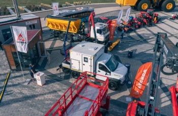 Автомобиль специальный AG6HMS с крюковым погрузчиком HYVA T20-57-S и с КМУ Fassi F155A.0.22 (5 в 1)