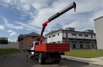 Самосвал с КМУ Fassi F85B.0.22 на базе ГАЗон NEXT