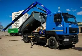 Самосвалы с КМУ