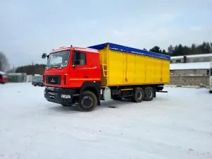 Самосвал-щеповоз AG6NNS на шасси МАЗ 631228