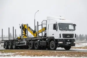 Сортиментовоз МАЗ с гидроманипулятором Marchesi