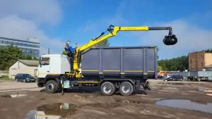 Ломовоз AG6NMS на базе МАЗ-631228 с КМУ Marchesi