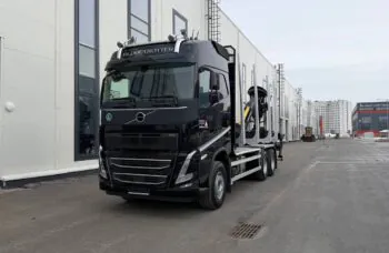 Сортиментовоз Volvo FH13 с гидроманипулятором Cranab TL12.2