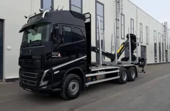 Сортиментовоз Volvo FH13 с гидроманипулятором Cranab TL12.2