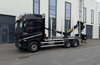 Сортиментовоз Volvo FH13 с гидроманипулятором Cranab TL12.2